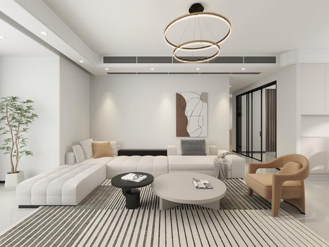 140平方現(xiàn)代簡約四居室 以簡馭繁，構(gòu)筑靜謐雅致生活空間